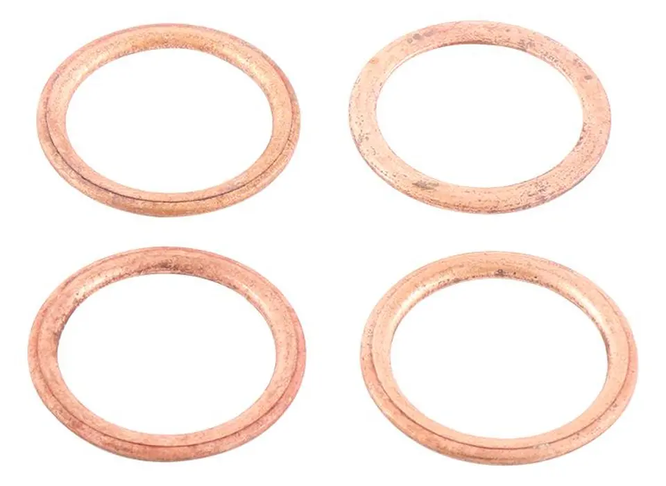WINDEROSA (VERTEX) těsnění svodu výfuku KAWASAKI NINJA 600R 88-97, ZEPHYR 91-93, ZR750 (ZR-7) 00, ZR750 (ZR-7S) 01-05, ZX550 GPZ 84-85 (komplet 4