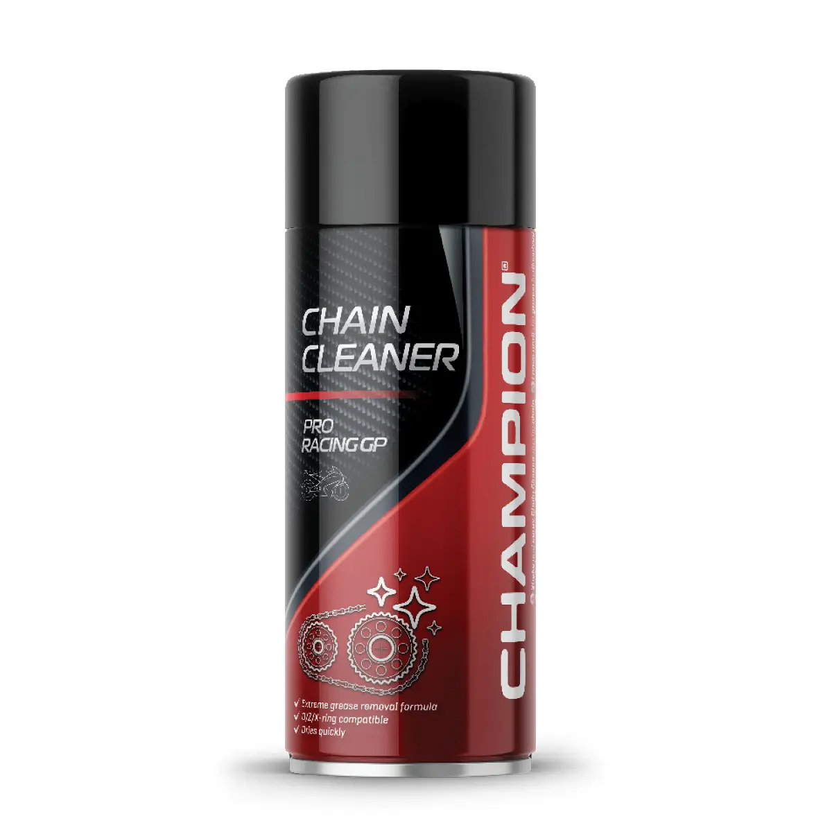 CHAMPION sprej na čištění řetězů PRORACING GP CHAIN CLEANER 400ML (AKC) ( )