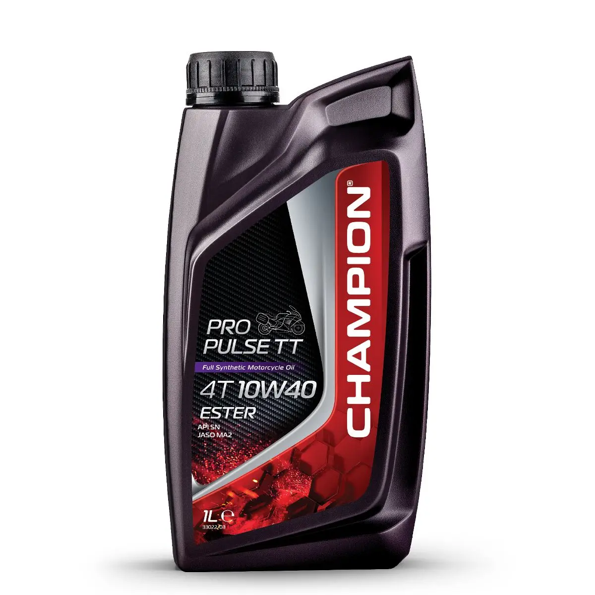 CHAMPION motorový olej PROPULSE TT 4T 10W40 ESTER 1L MA2 syntetický (AKC) (CHAMPION motorový olej PROPULSE TT 4T 10W40 ESTER 1L MA2 syntetický (AKC))