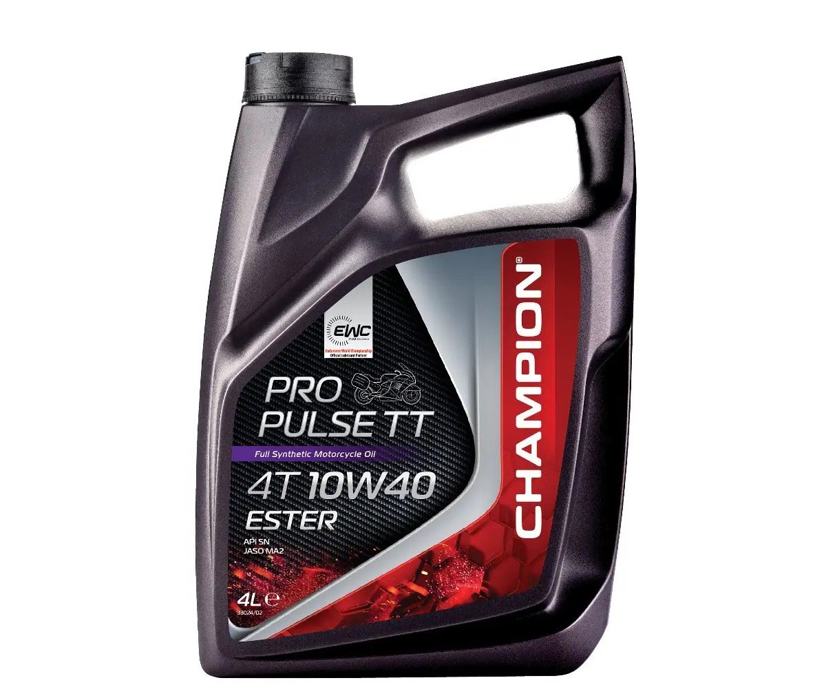 CHAMPION motorový olej PROPULSE TT 4T 10W40 ESTER 4L MA2 syntetický (AKC) (CHAMPION motorový olej PROPULSE TT 4T 10W40 ESTER 4L MA2 syntetický (AKC))