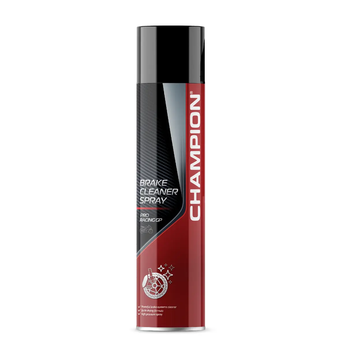 CHAMPION čistič brzd PRORACING GP BRAKE CLEANER sprej 750ml (CHAMPION čistič brzd PRORACING GP BRAKE CLEANER sprej 750ml)