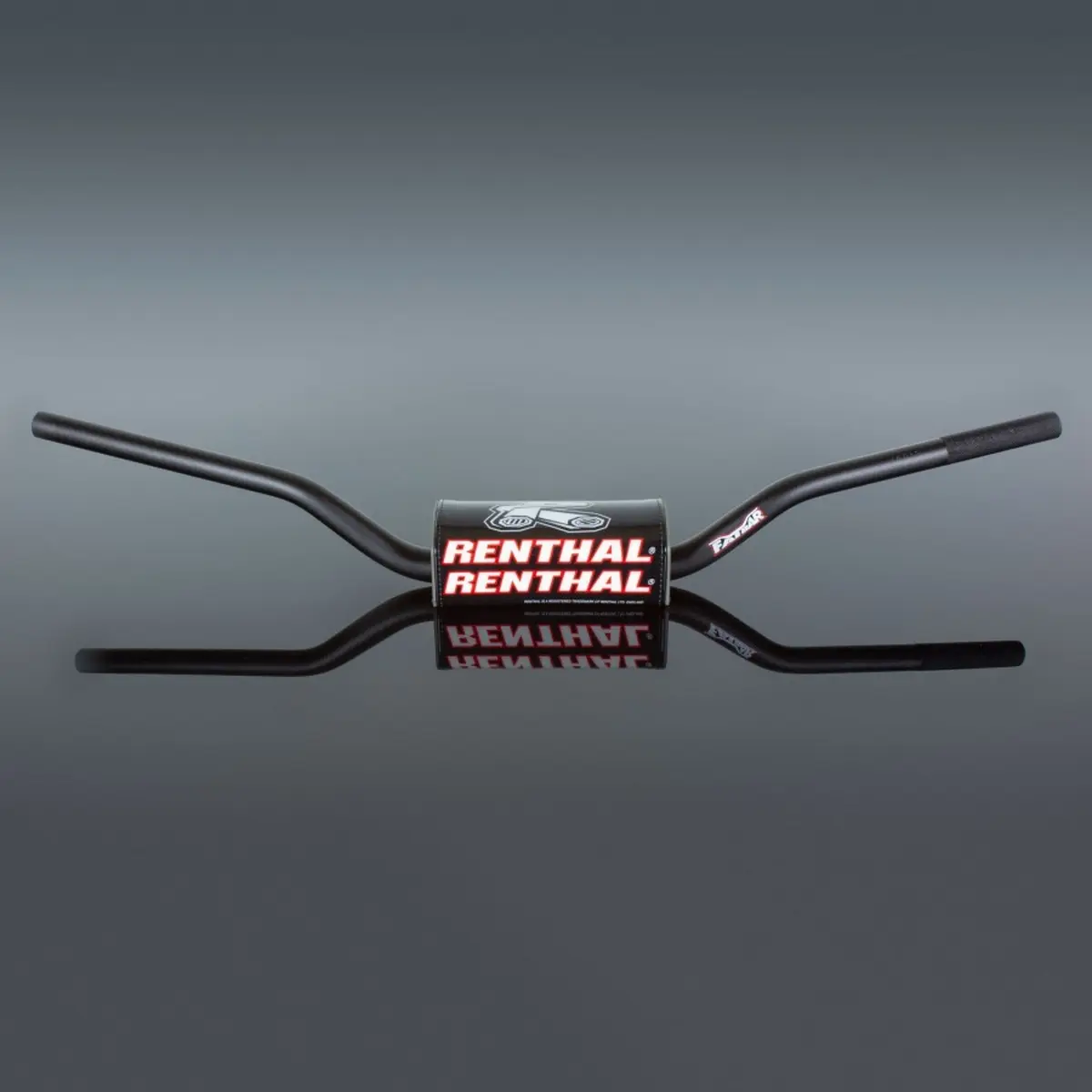 RENTHAL řidítka 1,1/8 (28,6mm) TRIAL 110 FATBAR HANDLEBAR BLACK TRIALS 110 PADDED barva černá s chráničem (RENTHAL řidítka 1,1/8 (28,6mm) TRIAL 110)