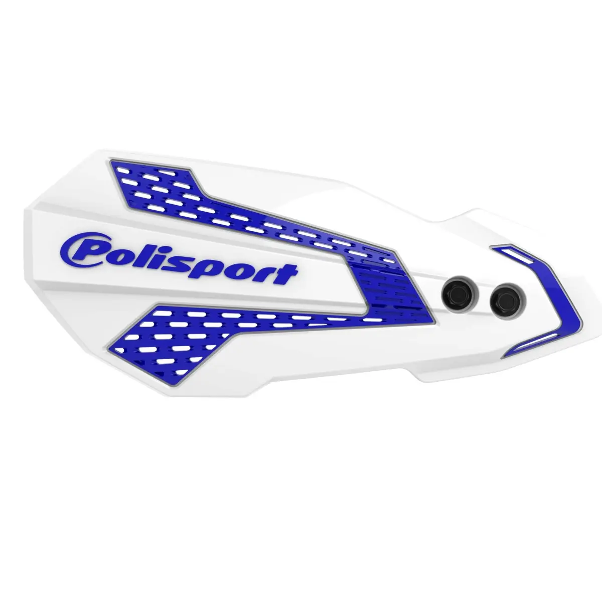 POLISPORT kryty páček model MX FLOW s univerzální montážní sadou YAMAHA YZ/YZF/WR 08-26 barva bílo modrá (POLISPORT kryty páček model MX FLOW s)