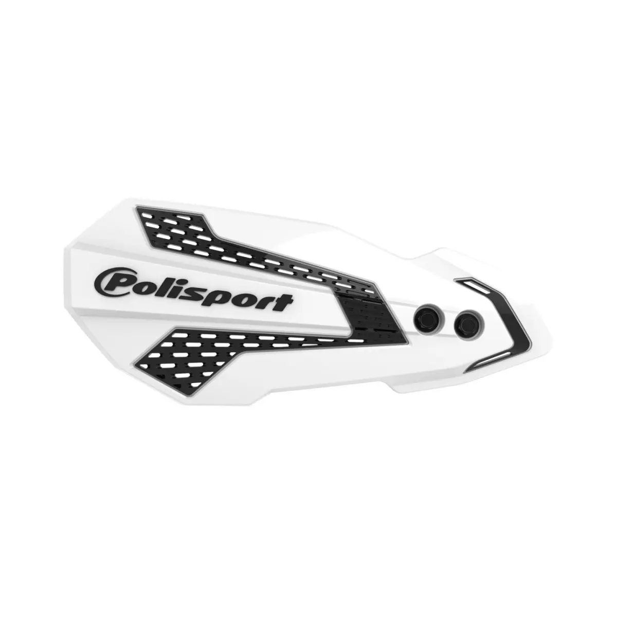 POLISPORT kryty páček model MX FLOW s univerzální montážní sadou HONDA CR/CRF 07-22 barva bílo černá (POLISPORT kryty páček model MX FLOW s)