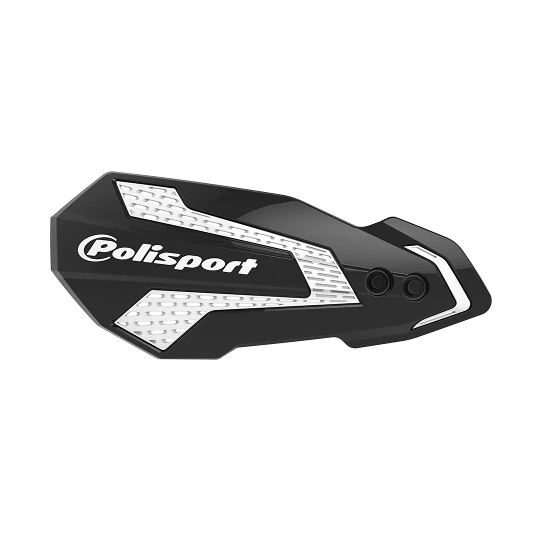 POLISPORT kryty páček model MX FLOW s univerzální montážní sadou RIEJU MR 250/300 21-25 barva černá ( )
