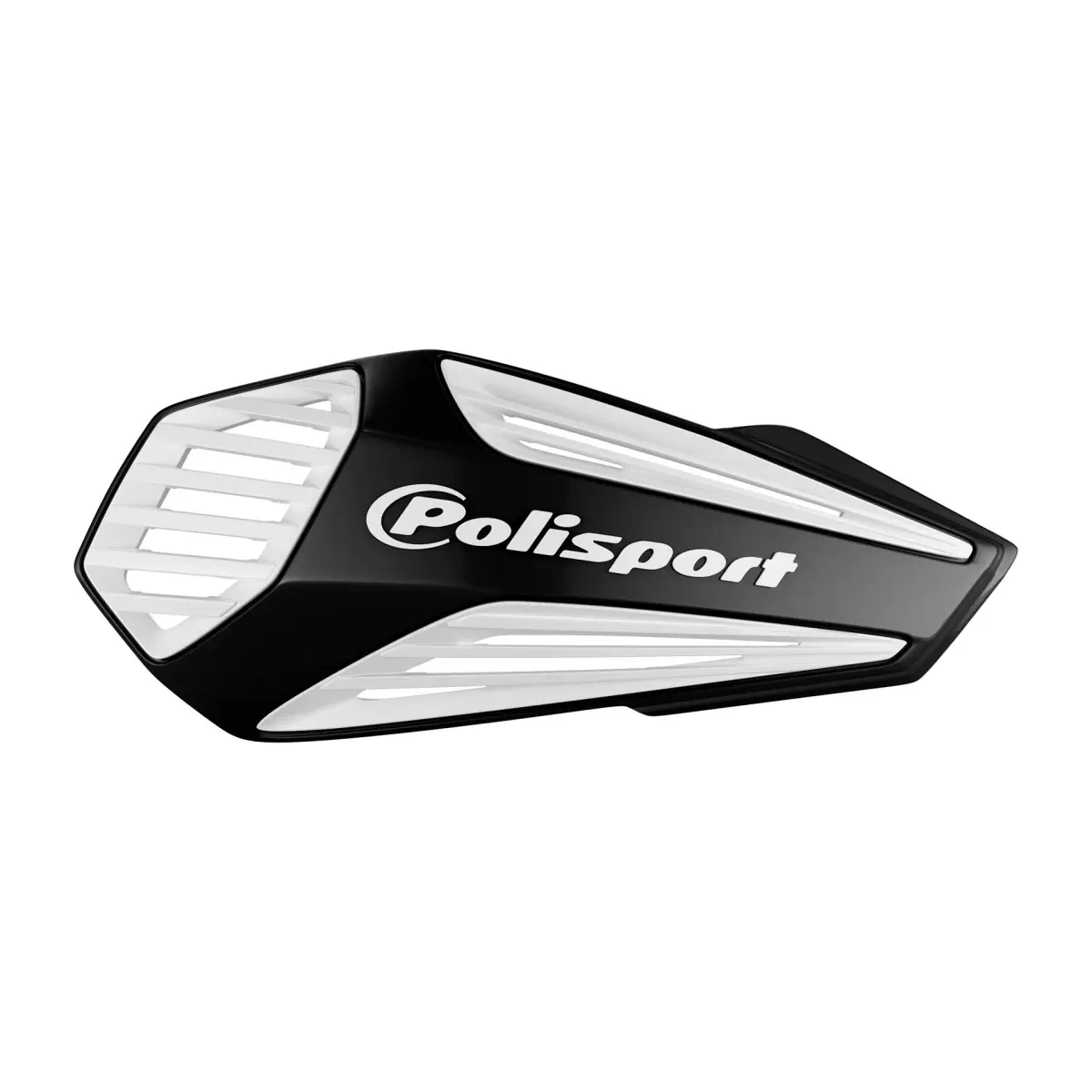 POLISPORT kryty páček model MX AIR s univerzální montážní sadou 22/28 barva černo bílá (POLISPORT kryty páček model MX AIR s univerzální montážní)