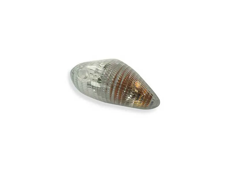 V PARTS (VICMA) sklo blinkru přední pravé barva blinkru bílá GILERA STORM, PIAGGIO/VESPA NRG, NRG MC3, TYPHOON 50 1999-2010 (8338) (V PARTS (VICMA))