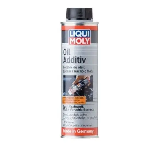 LIQUI MOLY přísada do oleje s molybdendisulfidem MoS2 0,3L (zmírňuje chod motoru a snižuje spotřebu paliva) (LIQUI MOLY přísada do oleje s)