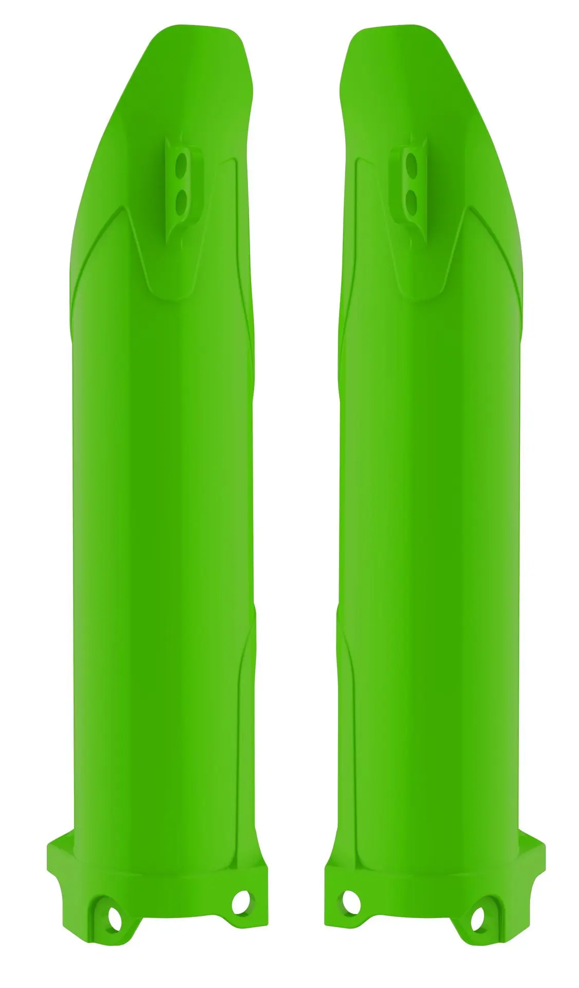 POLISPORT kryty přední vidlice KAWASAKI KX 250/450F 09-26 barva zelená (POLISPORT kryty přední vidlice KAWASAKI KX 250/450F 09-26 barva zelená)