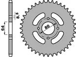 Zadní ozubené kolo PBR 838 45 F (Zadní ozubené kolo PBR 838 45 F)