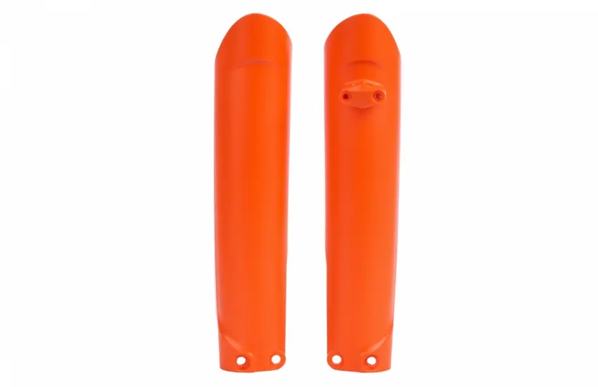 POLISPORT kryty přední vidlice KTM SX/SX-F 15-22; EXC 16-23; HUSQVARNA TC/FC/FE 15; GAS GAS EC TPI 18-20; EC/EC-F/MC/MC-F 21-23 barva oranžová ( )
