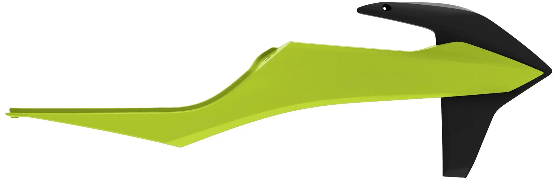 POLISPORT sada krytů chladičů (spojlerů) KTM SX/SXF 19-22; EXC/EXC-F 20-23 barva černá/žlutá fluorescenční ( )