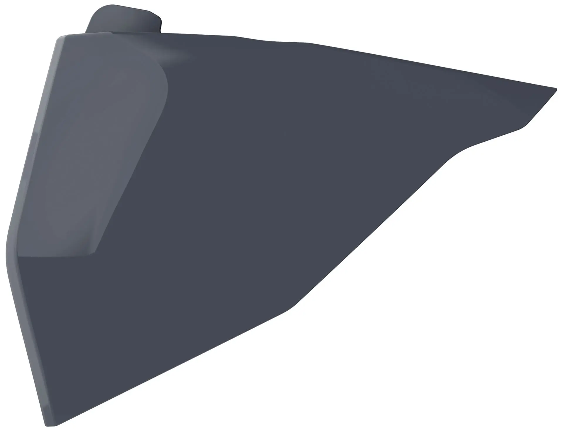 POLISPORT kryt vzduchového filtru (AIRBOX) jedna strana KTM SX/SXF '19-'22; EXC/EXC '20-'23 barva šedá Nardo Grey (POLISPORT kryt vzduchového filtru)