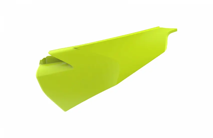 POLISPORT boční tabulky horní HUSQVARNA TC/FC 19-22, TX/FX 19-22, TE/FE 20-23 barva žlutá fluorescenční (POLISPORT boční tabulky horní HUSQVARNA)
