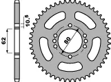 PBR rozeta zadní 843 52 C45 YAMAHA DT 80LC 85-96 (řetěz 428) (MADE IN ITALY) (PBR rozeta zadní 843 52 C45 YAMAHA DT 80LC 85-96 (řetěz 428) (MADE IN)