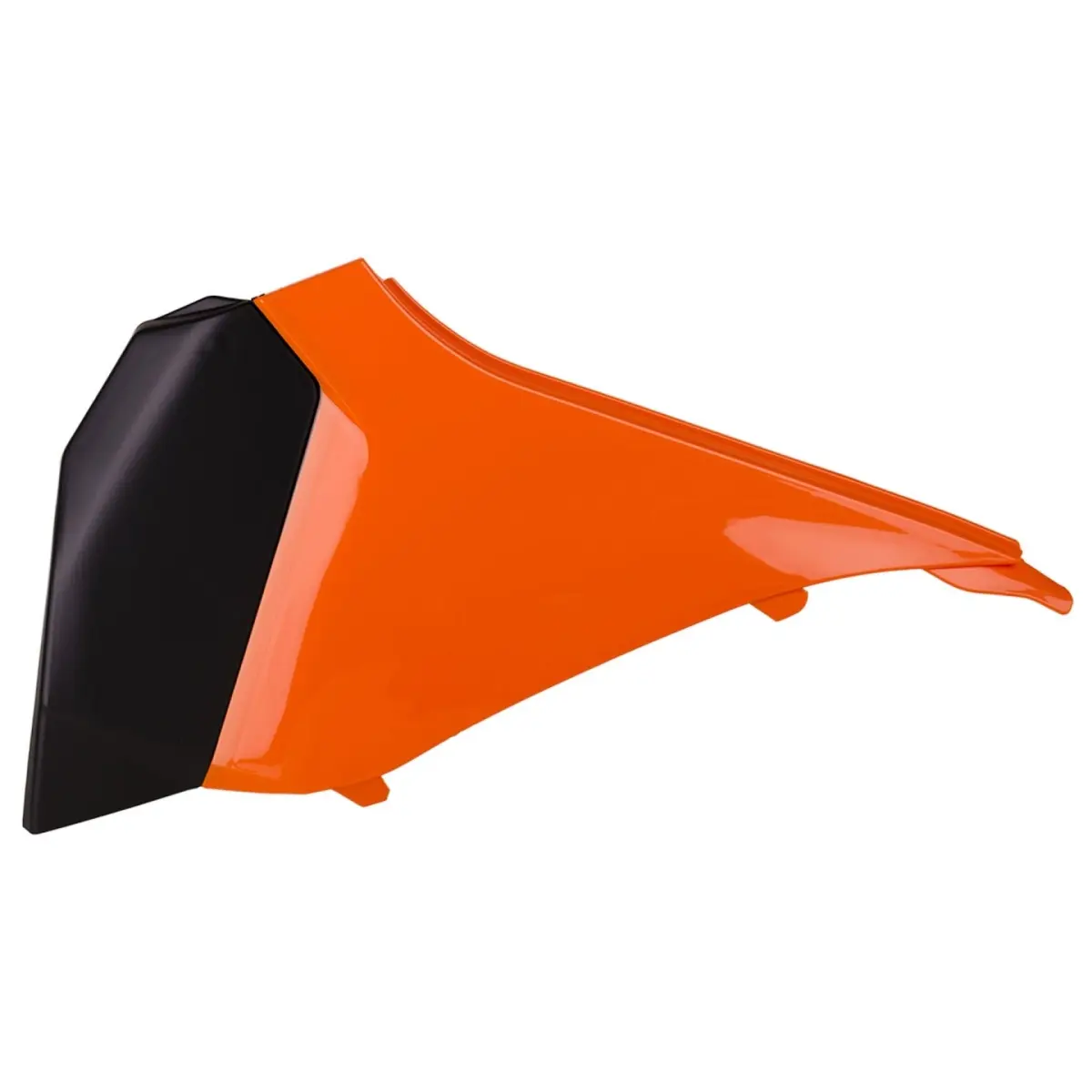 POLISPORT kryt vzduchového filtru KTM SX 125/200/250 '11'; EXC-F 250/350/450/500 '12-'13 barva oranžová (OEM) (POLISPORT kryt vzduchového filtru KTM)