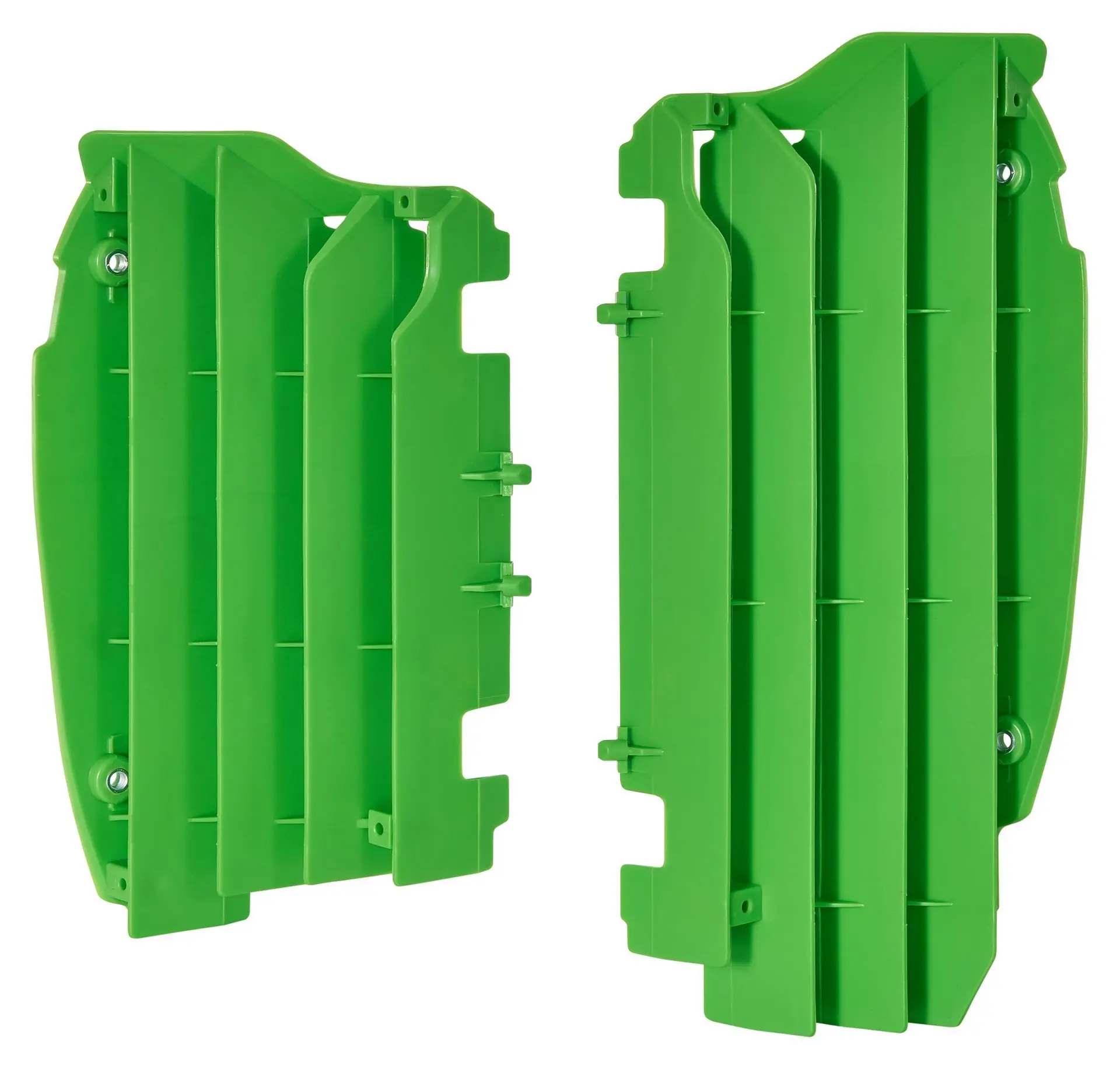 POLISPORT kryty chladiče (mřížky – kompletní) KAWASAKI KX 450F 12-15 barva zelená (POLISPORT kryty chladiče (mřížky – kompletní) KAWASAKI KX 450F)