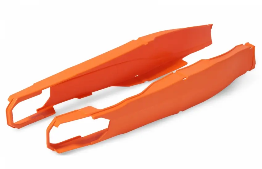 POLISPORT kryt kyvné vidlice (komplet) KTM 125/200/250/300 EXC '12-'23, 250/350/450/500 EXCF '12-'23 (PDS) barva oranžová (POLISPORT kryt kyvné)