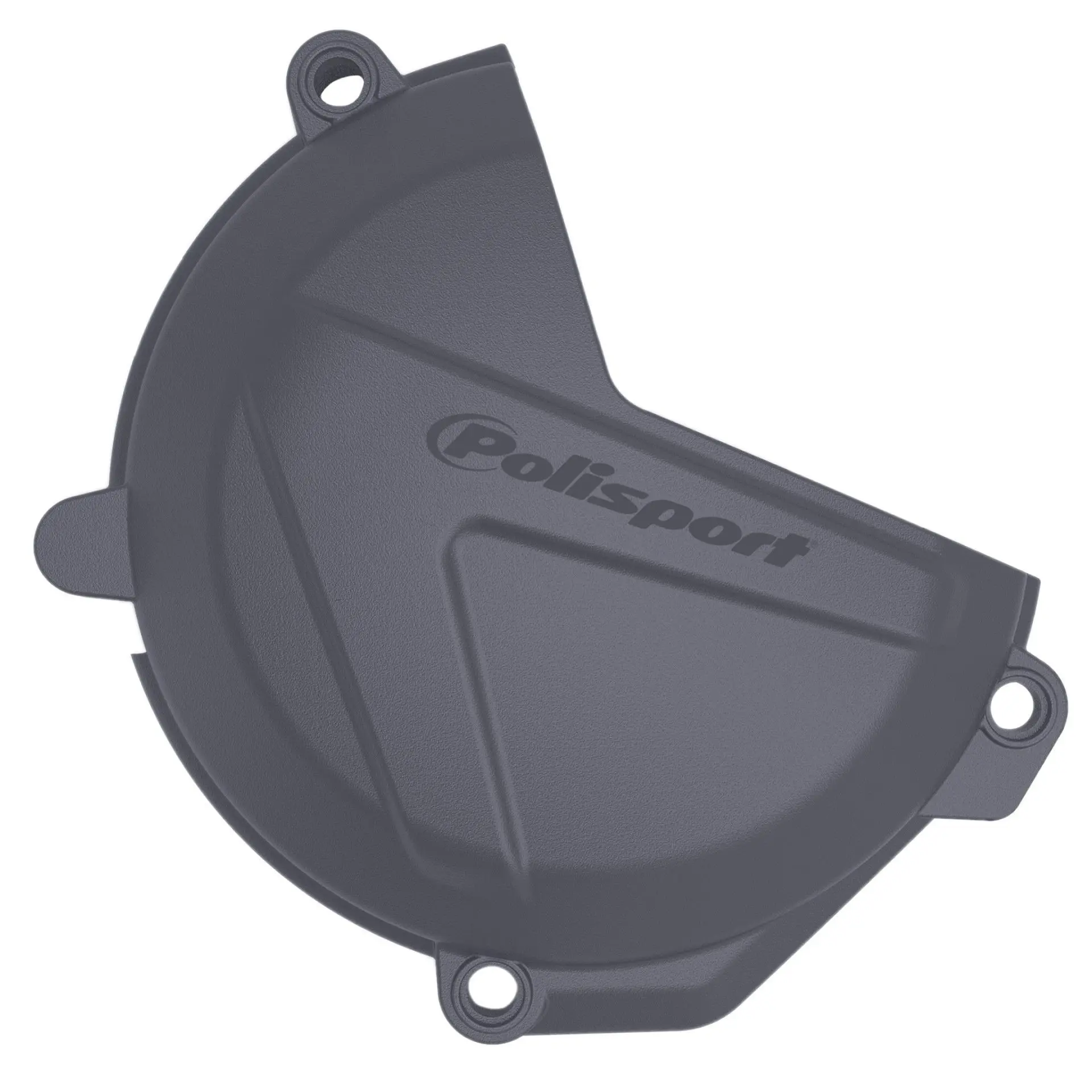 POLISPORT kryt spojky KTM SX-F/XC-F 250/350 16-22; EXC-F 250/350 17-23; HUSQVARNA FC/FX 250/350 16-22, FE 250/350 17-18 barva šedá (POLISPORT kryt)