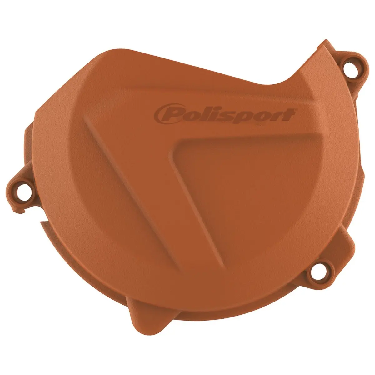 POLISPORT kryt spojky KTM SX-F/XC-F 450 16-22; EXC-F/XCF-W 450/500 17-23; HUSQVARNA FE450/501 17-23; FC/FS 450 16-22 barva oranžová (POLISPORT kryt)