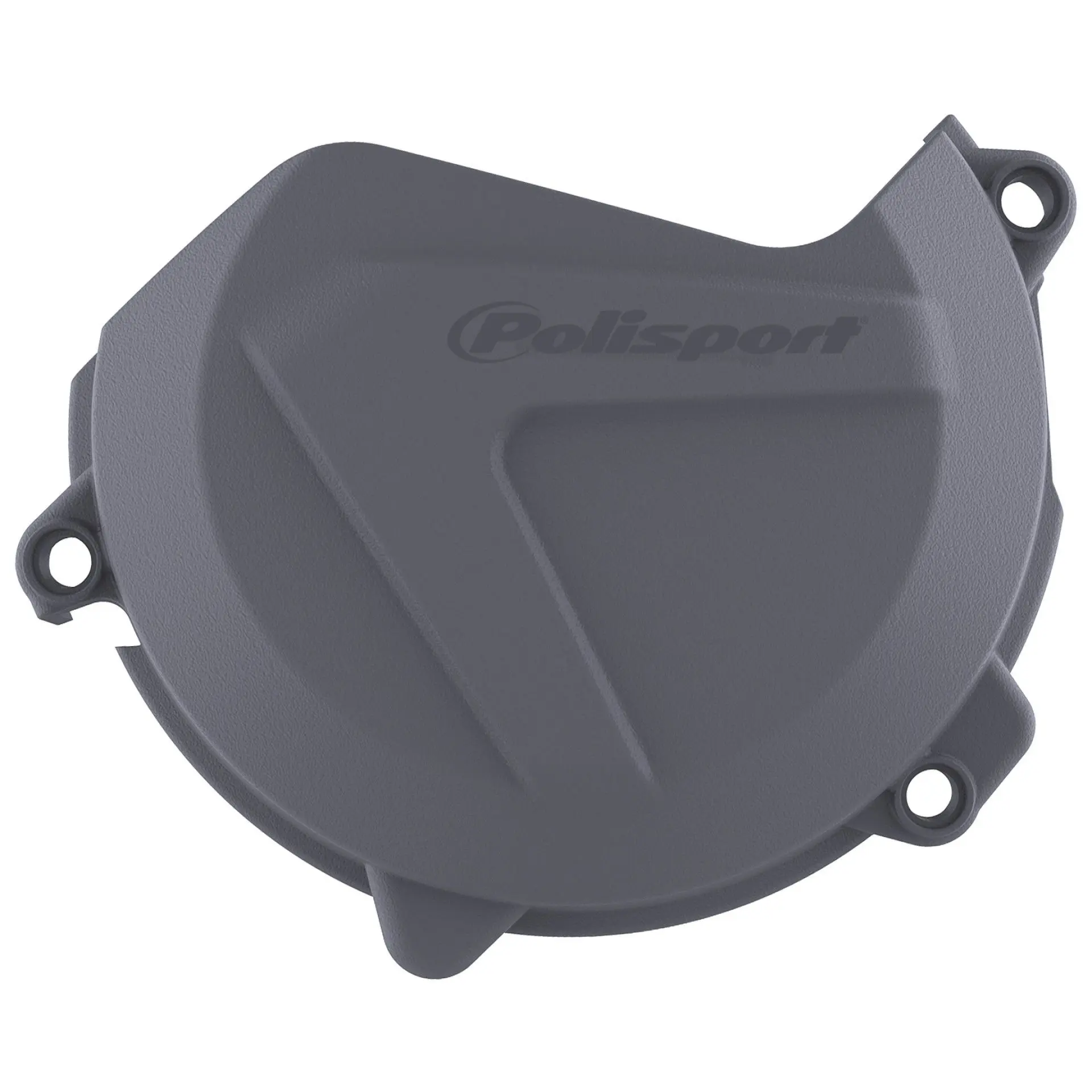 POLISPORT kryt spojky KTM SX-F/XC-F 450 16-22; EXC-F/XCF-W 450/500 17-23; HUSQVARNA FE450/501 17-23; FC/FS 450 16-22 barva šedá (POLISPORT kryt)