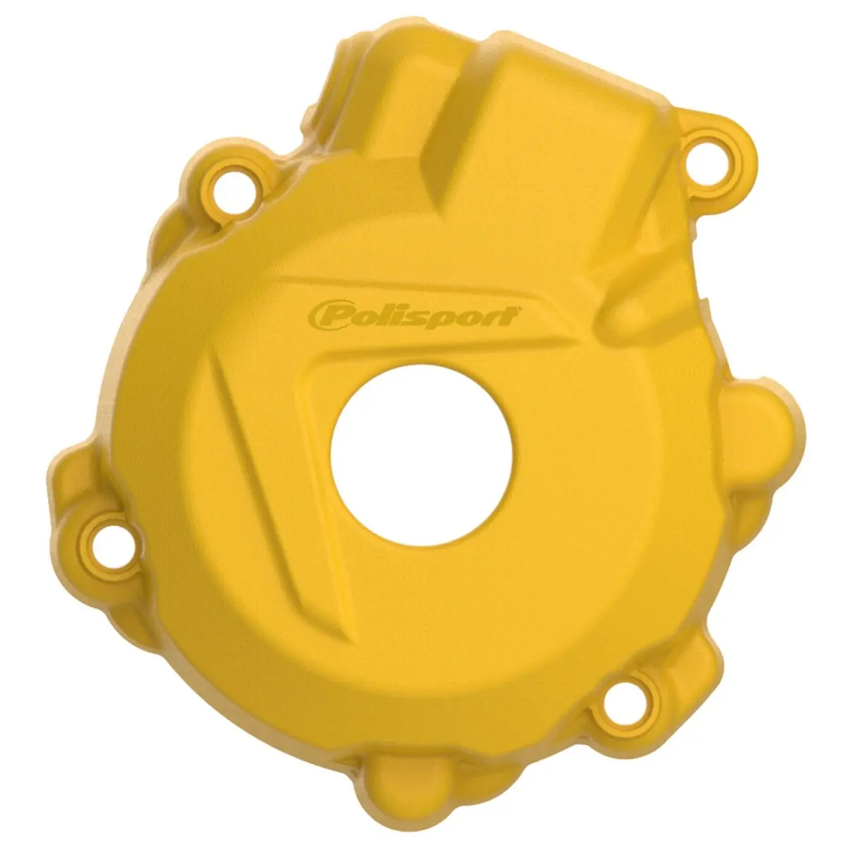 POLISPORT kryt alternátoru KTM EXC-F/XCF-W 250 14-16; EXC-F/XCF-W 350 12-16; FREERIDE 350 13-17; HUSQVARNA FE 250/350 14-16 barva žlutá (POLISPORT)