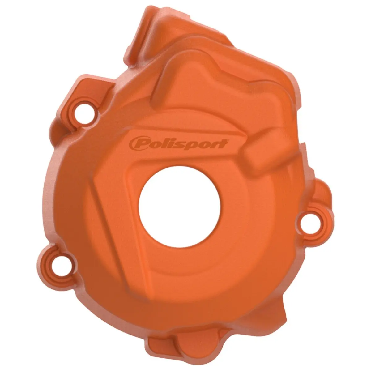 POLISPORT kryt alternátoru KTM SX-F 250 13-15; SX-F/XC-F 350 12-15; XC-F 250 14-15; HUSQVARNA FC/FE 250/350 14-15 barva oranžová (POLISPORT kryt)