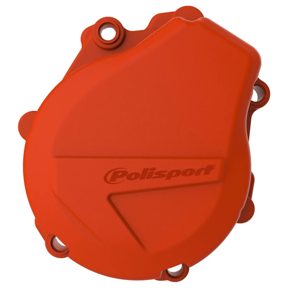 POLISPORT kryt alternátoru KTM EXC-F 450/500 '17-'23; HUSQVARNA FE 450/501 '17-'23 barva oranžová (POLISPORT kryt alternátoru KTM EXC-F 450/500)