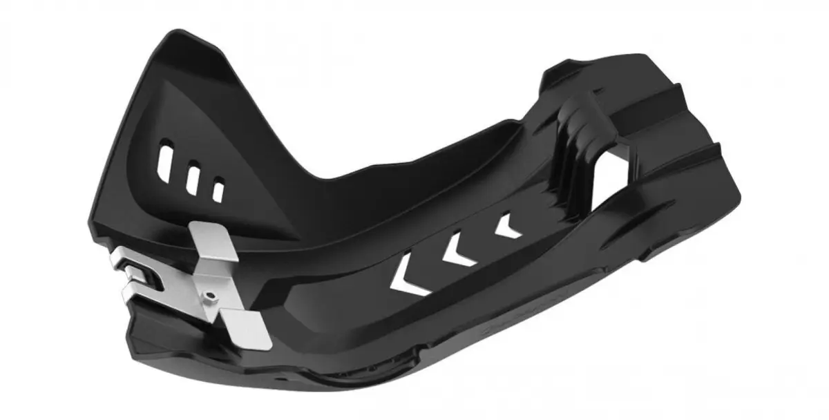 POLISPORT kryt motoru FORTRESS SKID PLATE KTM SX-F 250/350 16-22; EXC-F 250/350 17-23; SX-F 450 19-22; HUSQVARNA FC 250/350 16-22; FE 250/350 17-23;