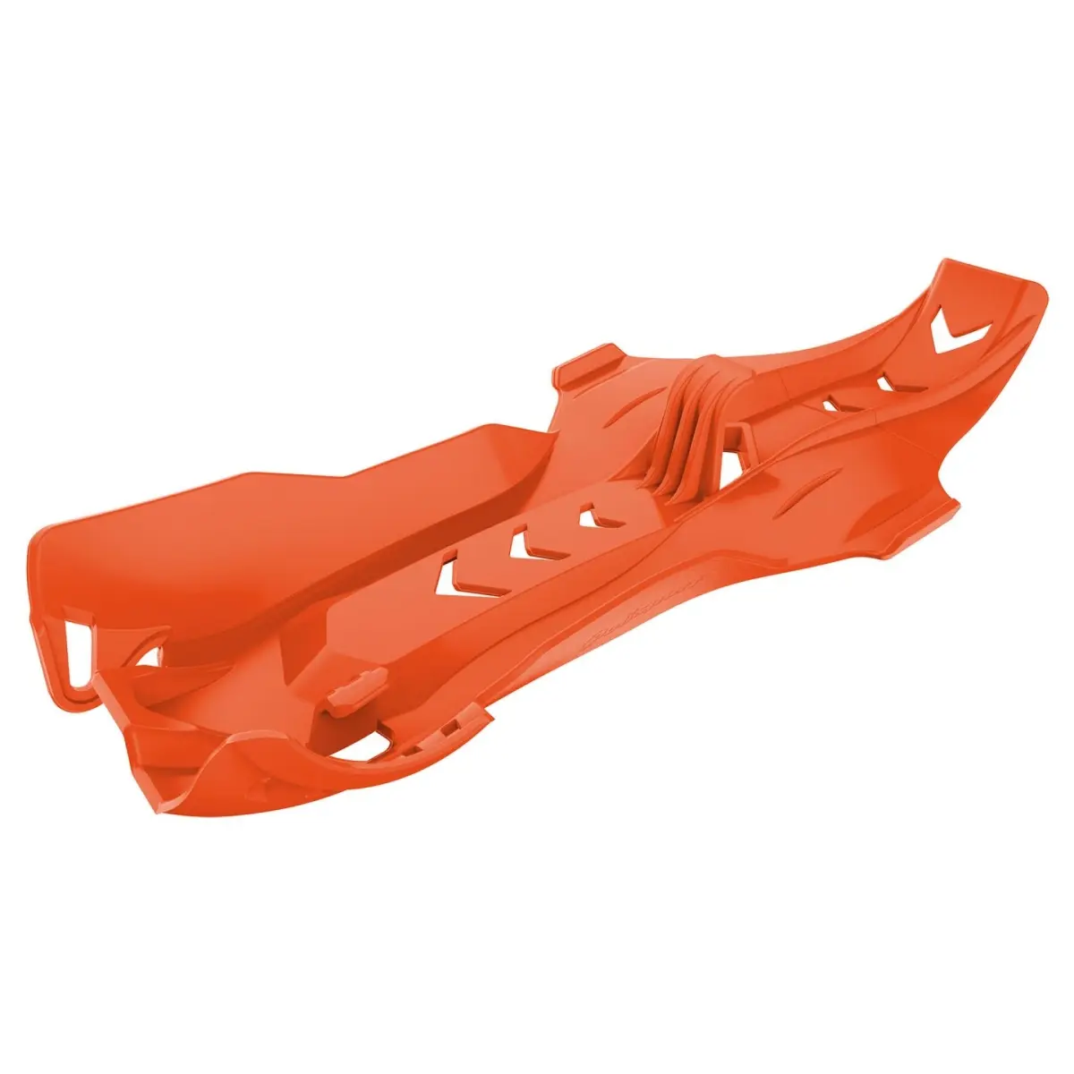 POLISPORT kryt motoru FORTRESS SKID PLATE s krytem PRO-LINK KTM SX 250 06-16; HUSQVARNA TC/TE 250 14-16; TE 300 14-16 barva oranžová (POLISPORT kryt)