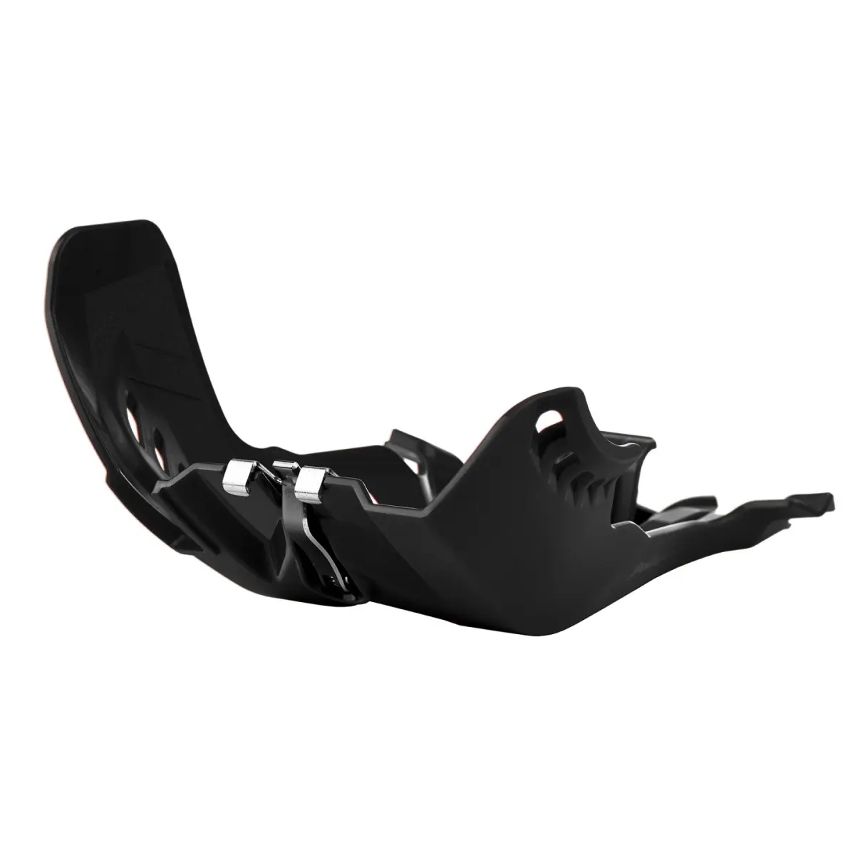 POLISPORT kryt motoru FORTRESS SKID PLATE KTM SX 250 17-18; EXC 250/300 17-19; HUSQVARNA TC 250 17-18; TX 300 17-18; TE 250/300 17-19 barva černá