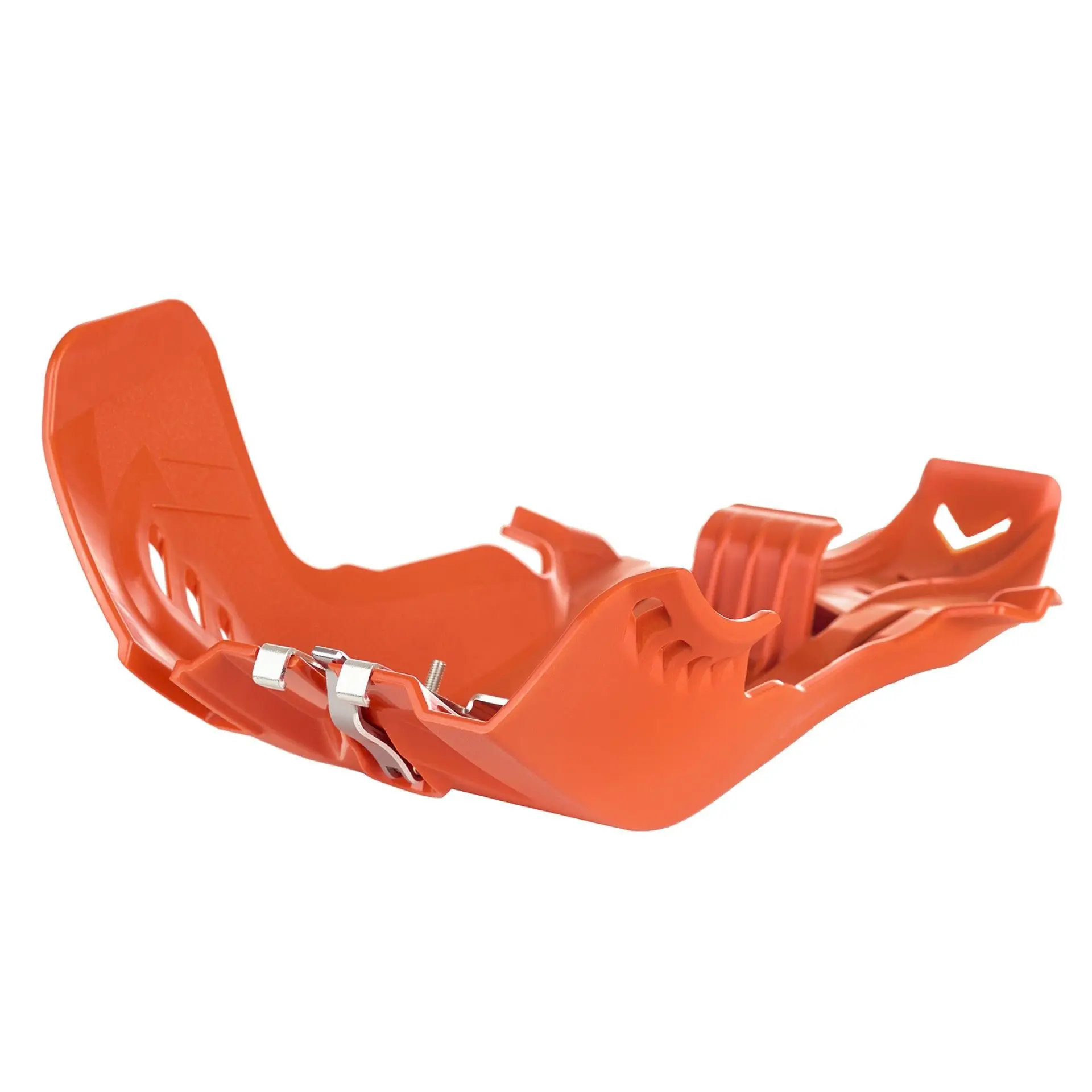 POLISPORT kryt motoru FORTRESS SKID PLATE s krytem PRO-LINK KTM SX 250 17-18; HUSQVARNA TC 250 17-18; TE 250/300 17-19 barva oranžová ( )