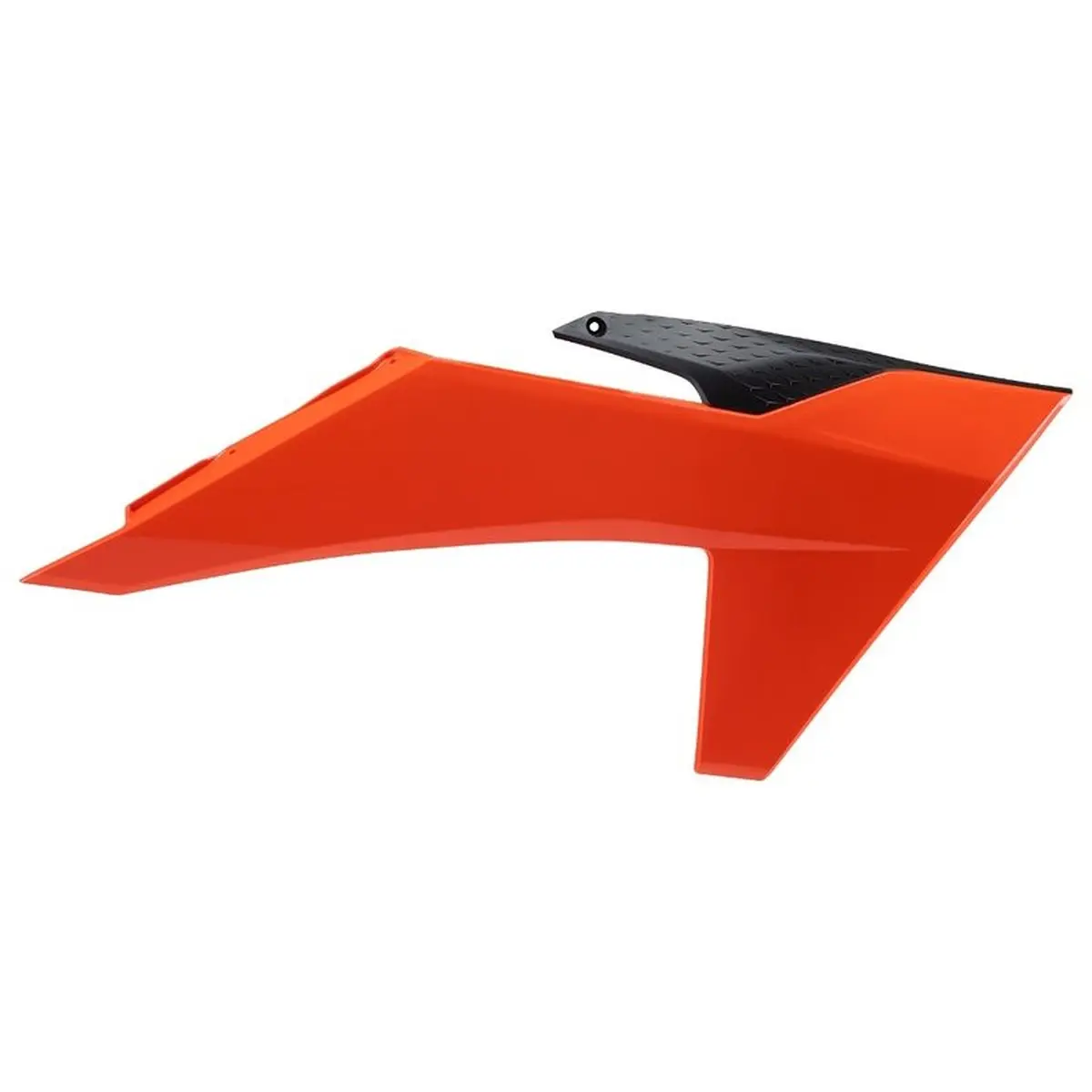 POLISPORT kryty chladiče (komplet) KTM SX/SXF/XC/XC-F 125/150/250/350/450 23-24; EXC/EXC-F 125/150/250/300/350/450/500 24-25 barva oranžová černá OEM