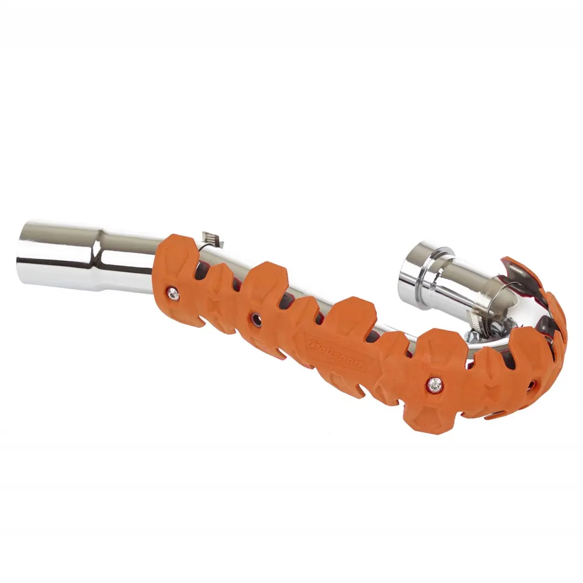 POLISPORT kryt výfukového potrubí (4T) krátký 22 cm barva oranžová (8483700002) (POLISPORT kryt výfukového potrubí (4T) krátký 22 cm barva oranžová)