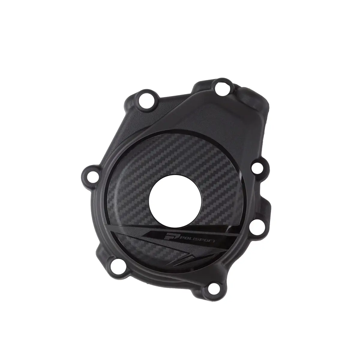 POLISPORT kryt víka alternátoru KTM SX-F 450 23-26; SMR 450 23-26, HUSQVARNA FC/FS 450 23-26; FX 450 24-26, GAS GAS MC-F 450 24-26 barva černá