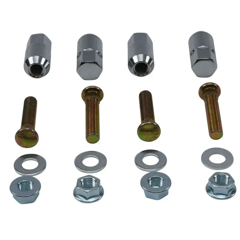 ALL BALLS čepy a matice předního/zadního kola M10 X (závit palcový 24G 3/16") POLARIS RANGER 700 09, RANGER 800 10-13, RZR 570 16-17 (ALL BALLS čepy)
