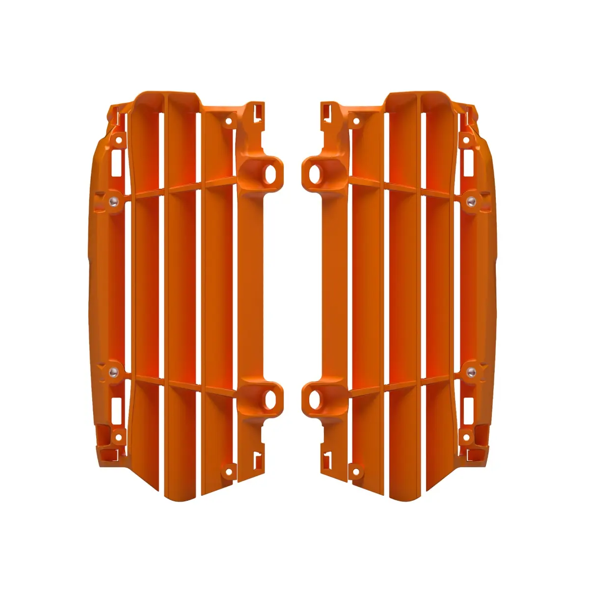 POLISPORT kryty chladiče (mřížky – komplet) KTM SX/SXF 125/150/200/250/350/450 23-26; EXC/EXC-F 125/200/250/300/350/450 24-26; HUSQVARNA TE/FE 24-26;