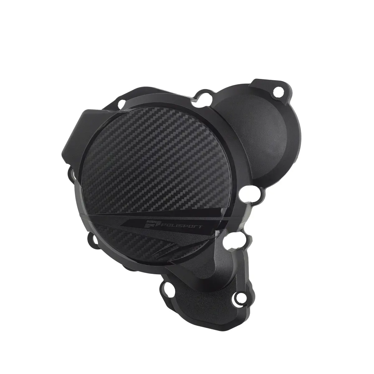 POLISPORT kryt alternátoru KTM EXC/XC-W 250/300 24-26; HUSQVARNA TE 250/300 24-26; GAS GAS EC 250/300 24-26 barva černá ( )