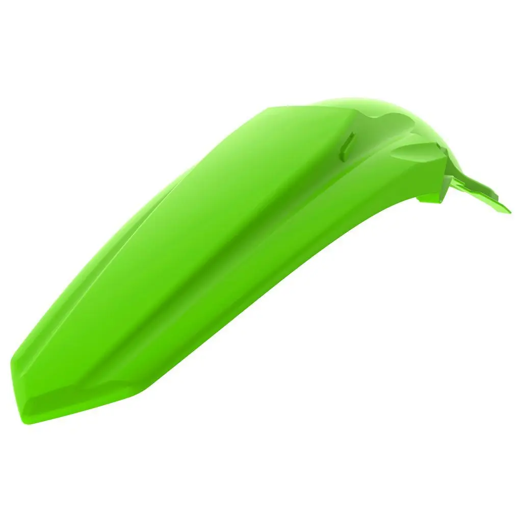 POLISPORT zadní blatník KAWASAKI KX 125/250 03-08 (restyling) barva zelená (LIME GREEN) (POLISPORT zadní blatník KAWASAKI KX 125/250 03-08)