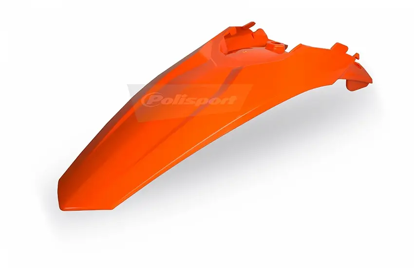 POLISPORT blatník zadní KTM SX/SX-F 125/150/200/250/350/450 11-16, EXC/EXC-F 125/200/250/300/350/450 12-16 barva oranžová (POLISPORT blatník zadní)