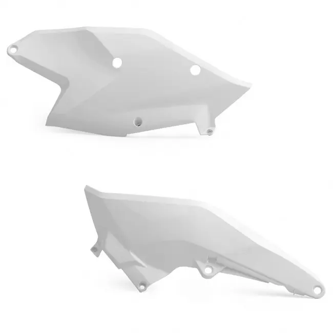 POLISPORT boční tabulky KTM SX/SX-F 125/150/200/250/350/450`16-18, EXC/EXC-F 125/200/250/300/350/450 `17-19 barva bílá (obě strany) (POLISPORT boční)