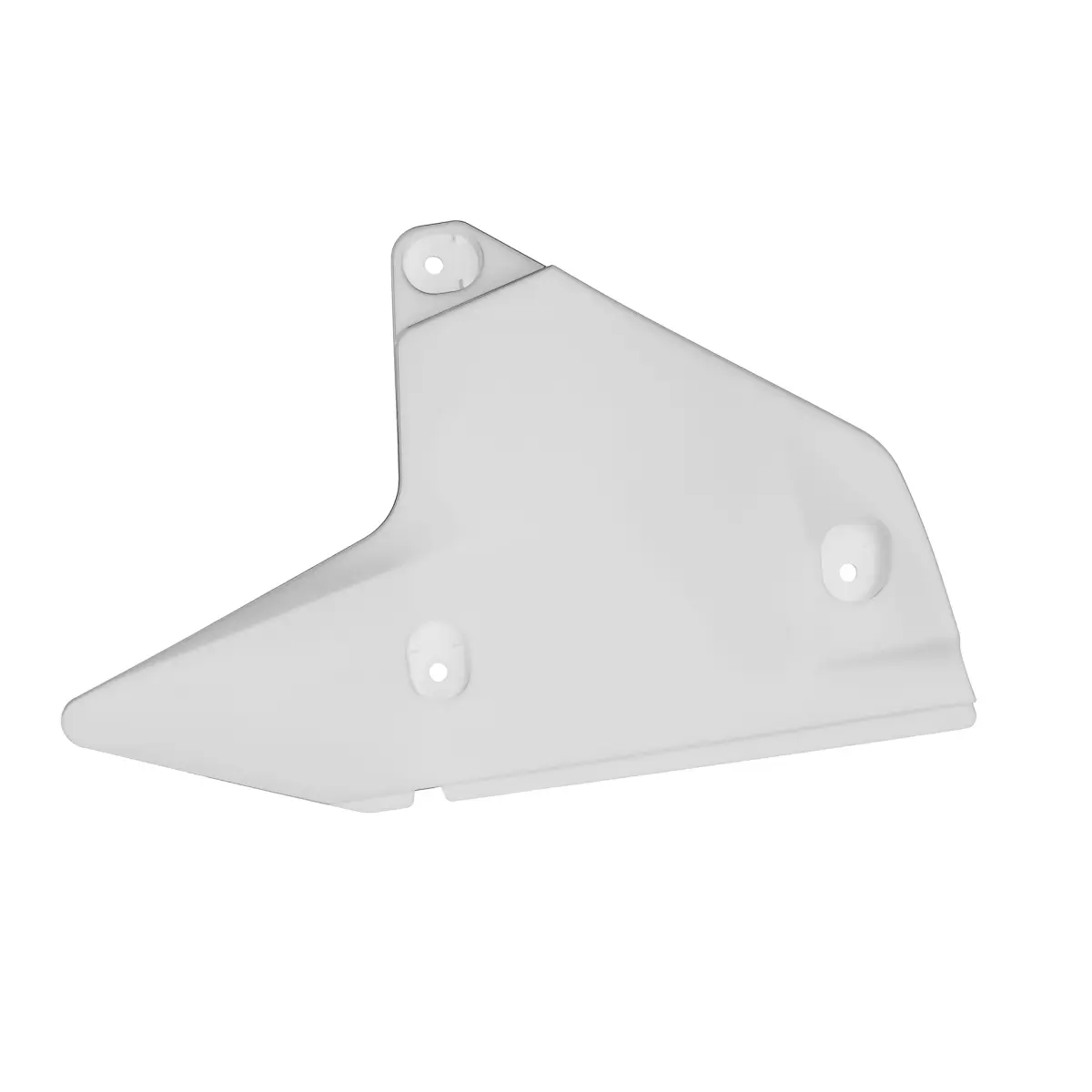 POLISPORT kryt vzduchového filtru (AIRBOX) jedna strana SUZUKI DR-Z 400 '00-'25 (DRZ) barva bílá ( )