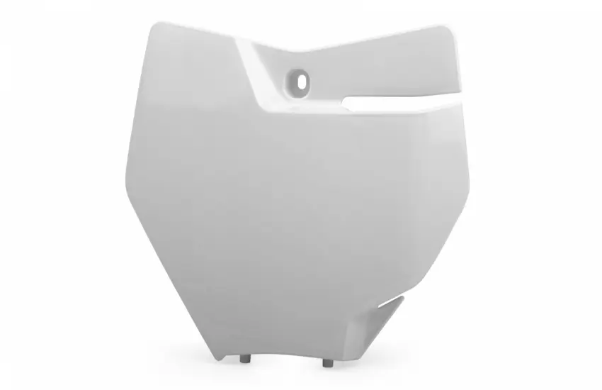 POLISPORT přední tabulka na startovací číslo KTM SX/SX-F 125/150/200/250/350/450/505 '16-'18 barva bílá ( )