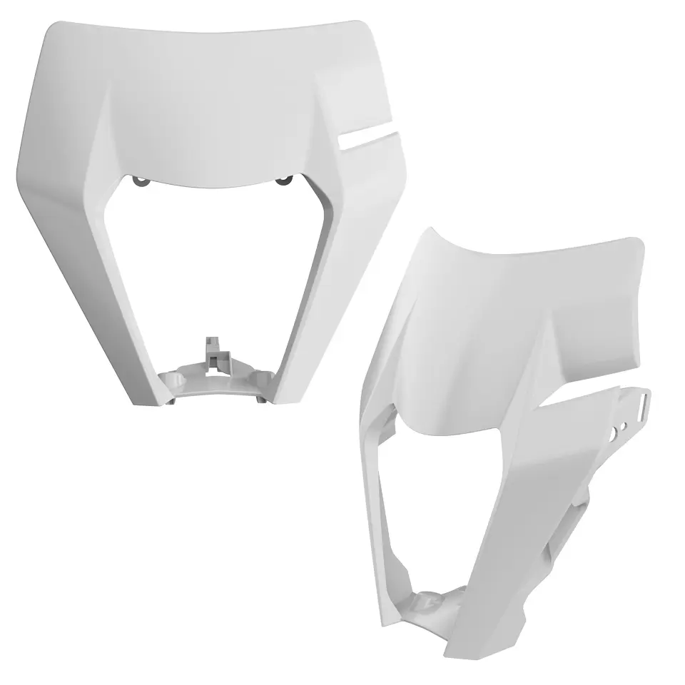 POLISPORT kryt předního světla KTM EXC / EXC-F / XC-W / XCF-W 125/150/200/250/300/350/450/500 17-19 barva bílá (vzor OEM) ( )