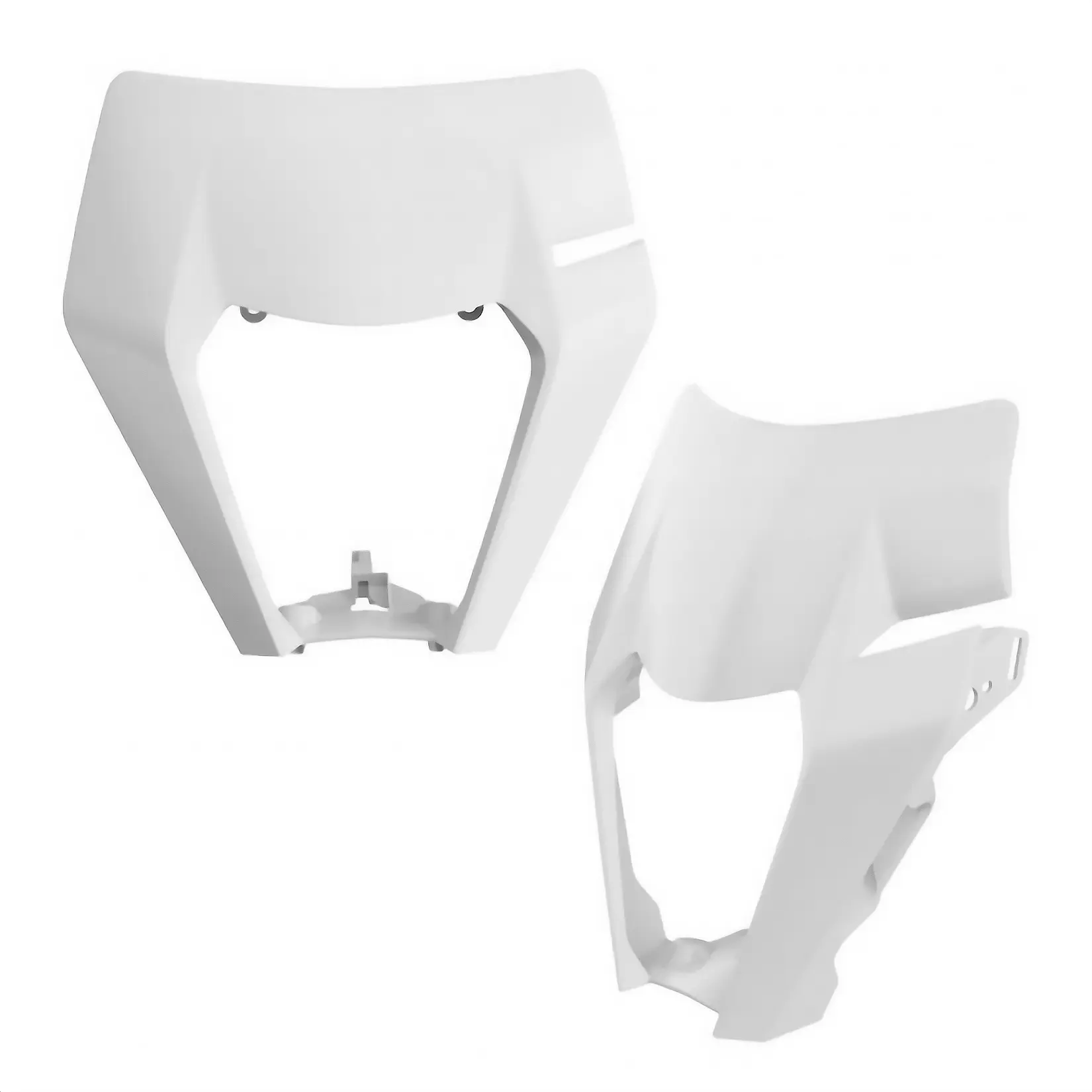 POLISPORT kryt světla přední KTM EXC / EXC-F / XC-W / XCF-W 125/150/200/250/300/350/450/500 17-19 barva bílá (POLISPORT kryt světla přední KTM EXC /)