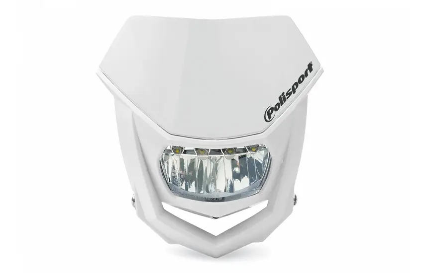 POLISPORT světlomet přední model HALO LED (žárovka LED stejnosměrný proud 12V) barva bílá (POLISPORT světlomet přední model HALO LED (žárovka LED)