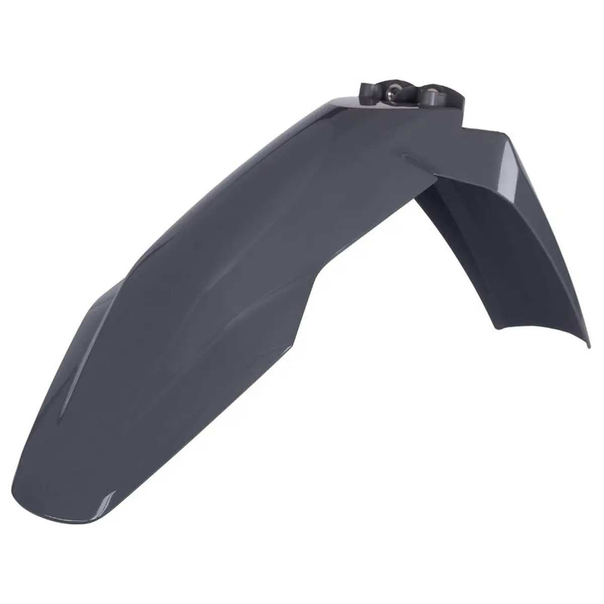 POLISPORT blatník přední HUSQVARNA TC/FC/TX/FX 125/250/300/350 23-26; TE/FE 150/250/300/350/450/501 24-26 barva šedá (N-GREY) (POLISPORT blatník)