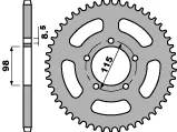 PBR zadní řetězové kolečko 893 50 C45 KTM SX 65 98-03 (řetěz 420) (JTR894.50) (MADE IN ITALY) (PBR zadní řetězové kolečko 893 50 C45 KTM SX 65 98-03)