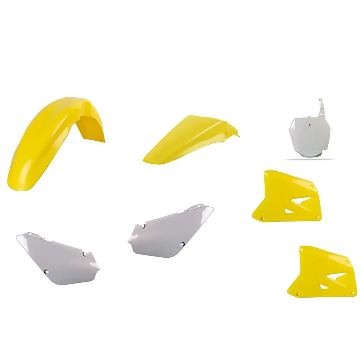 POLISPORT kompletní sada plastů SUZUKI RM 85 02-25 barva žlutá OEM ( )