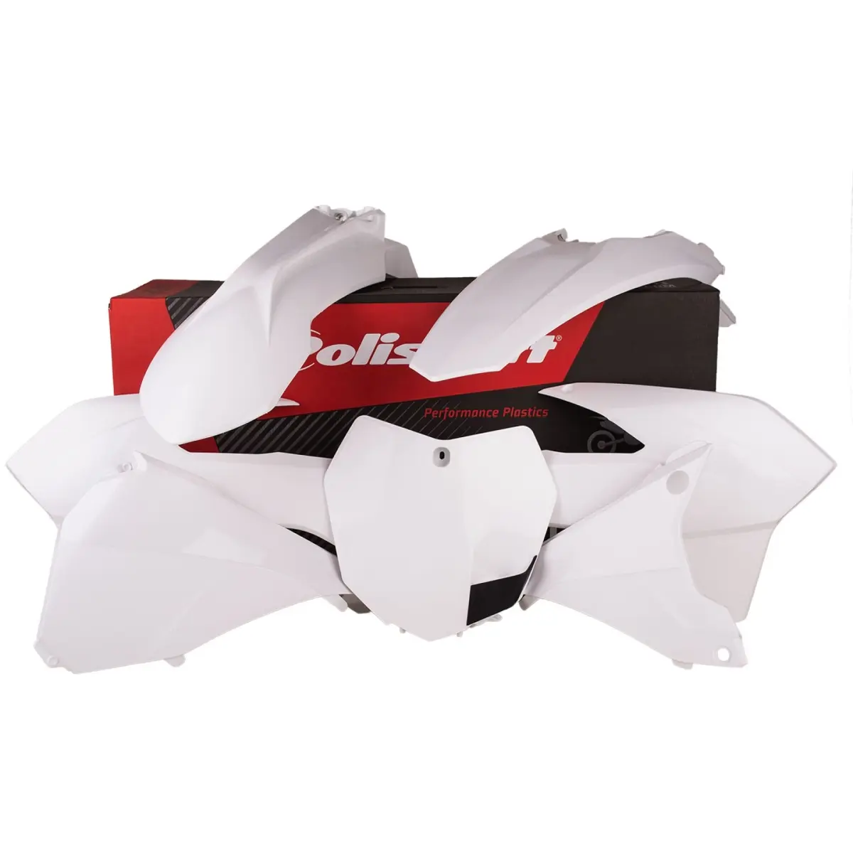 POLISPORT kompletní sada plastů KTM EXC/EXC-F 14-16 barva bílá (POLISPORT kompletní sada plastů KTM EXC/EXC-F 14-16 barva bílá)